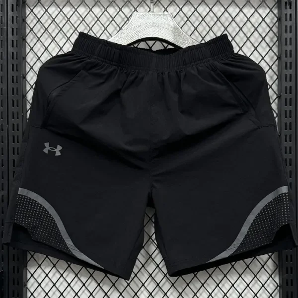 D911 UA Black Casual Short Pants
