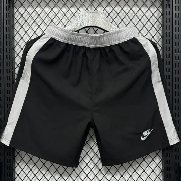 D706 NK Black Casual Short Pants