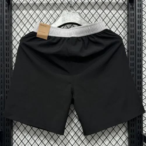 D706 NK Black Casual Short Pants