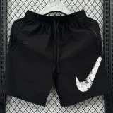 D704 NK Black Casual short Pants