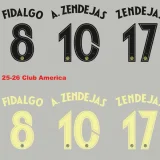 25-26 Club America Third Fans Soccer Jersey