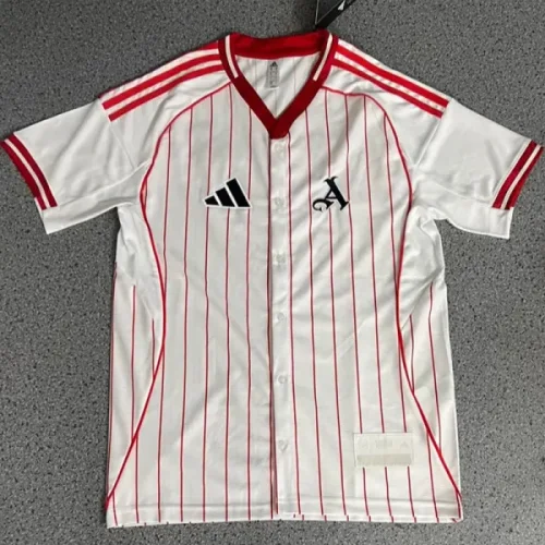 25-26 ARS White Casual Edition Baseball Jersey