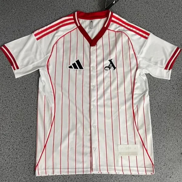 25-26 ARS White Casual Edition Baseball Jersey