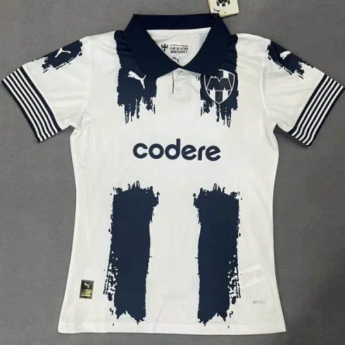 2025 Monterrey White Women Soccer Jersey (女)