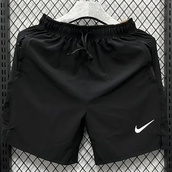 D330 NK Black Casual Short Pants