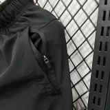 D330 NK Black Casual Short Pants