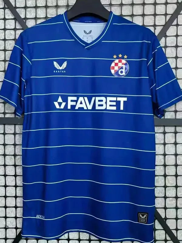 25-26 Dinamo Zagreb Home Fans Soccer Jersey