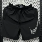 D661 NK Black Casual Short Pants