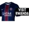 Visit Rwanda(左袖广告)+前星