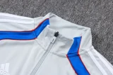 25-26 Bayern Light gray jacket Tracksuit #A2552