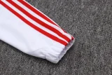 25-26 Bayern White Jacket Tracksuit #A2551