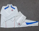 25-26 Bayern Light gray Half Pull Tracksuit #B2548(半拉链)