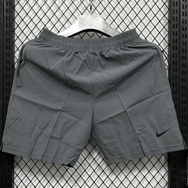 D985 NK Grey Casual Short Pants