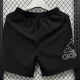 D701 AD Black Casual Short Pants
