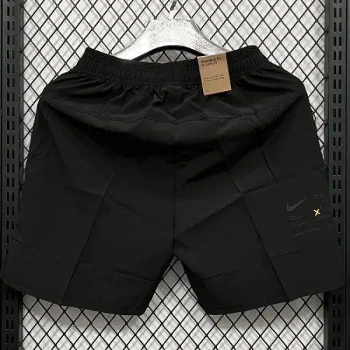 D985 NK Black Casual Short Pants