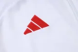 25-26 Bayern White Jacket Tracksuit #A2558