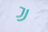 25-26 JUV White Half Pull Tracksuit (半拉链)