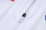 25-26 Bayern White Jacket Tracksuit #A2551