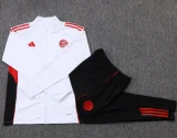 25-26 Bayern White Jacket Tracksuit #A2558