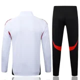 25-26 Bayern White Jacket Tracksuit #A2558