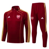 25-26 ARS Jujube red Half Pull Tracksuit #B2549(半拉链)