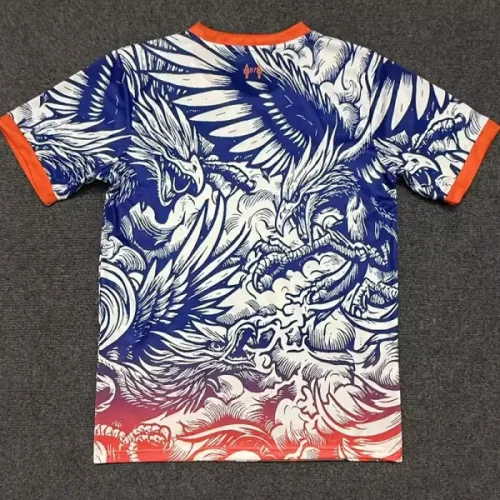 25-26 LIV Orange Blue Special Edition Fans Training shirts (火鹰)