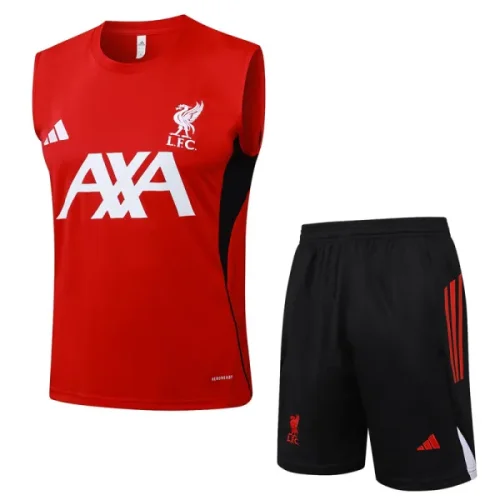 25-26 LIV Red Tank top and shorts suit #D2595
