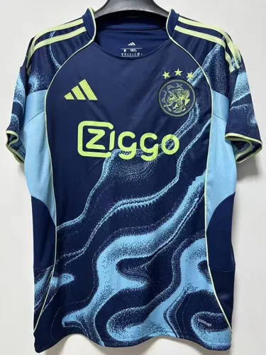 25-26 Ajax Away Fans Soccer Jersey