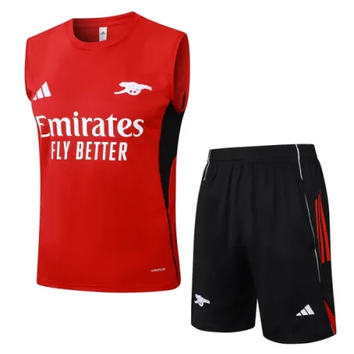 25-26 ARS Red Tank top and shorts suit #D2578