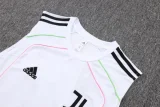 25-26 JUV White Tank top and shorts suit #D25109
