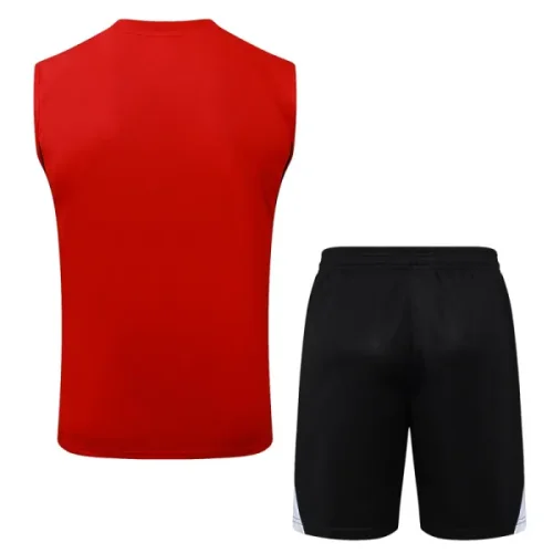 25-26 LIV Red Tank top and shorts suit #D2595