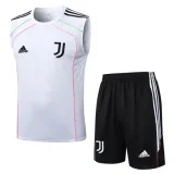 25-26 JUV White Tank top and shorts suit #D25109
