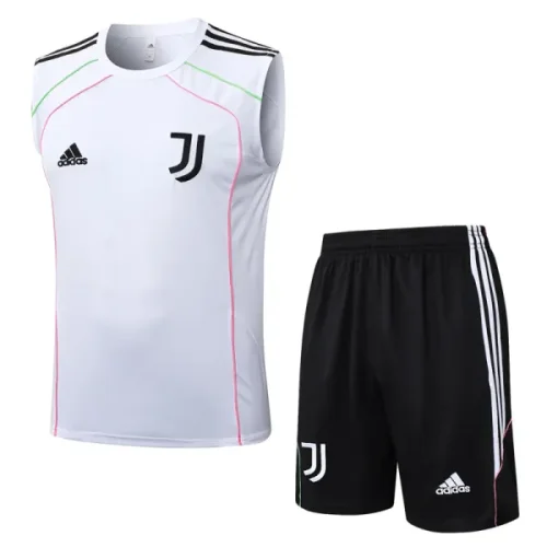 25-26 JUV White Tank top and shorts suit #D25109