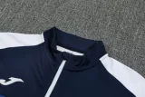 2025 JOM White Half Pull Tracksuit #813(半拉链)