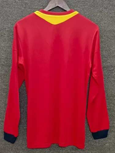 2013-2014 Spain Home Long Sleeve Retro Soccer Jersey (长袖)