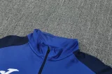2025 JOM Royal blue Half Pull Tracksuit #813(半拉链)