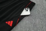 25-26 Man Utd White Half Pull Tracksuit (半拉链)