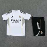 25-26 RMA White Training Short Suit