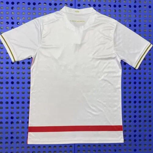 25-26 Monaco Home Fans Soccer Jersey