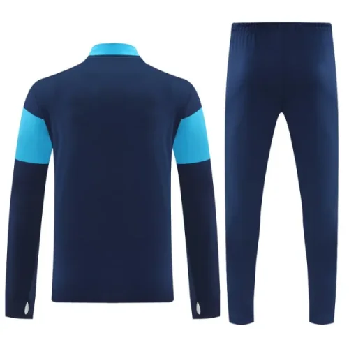 2025 JOM Royal blue Half Pull Tracksuit #813(半拉链)