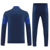 2025 JOM Royal blue Half Pull Tracksuit #813(半拉链)