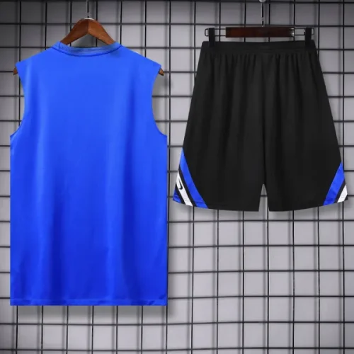 25-26 INT Blue Tank top and shorts suit