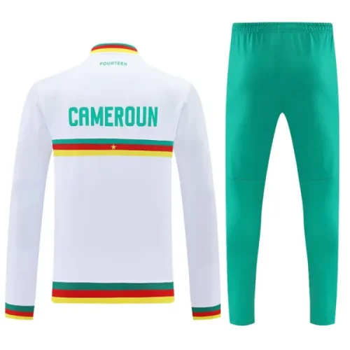 25-26 Cameroon White Jacket Tracksuit