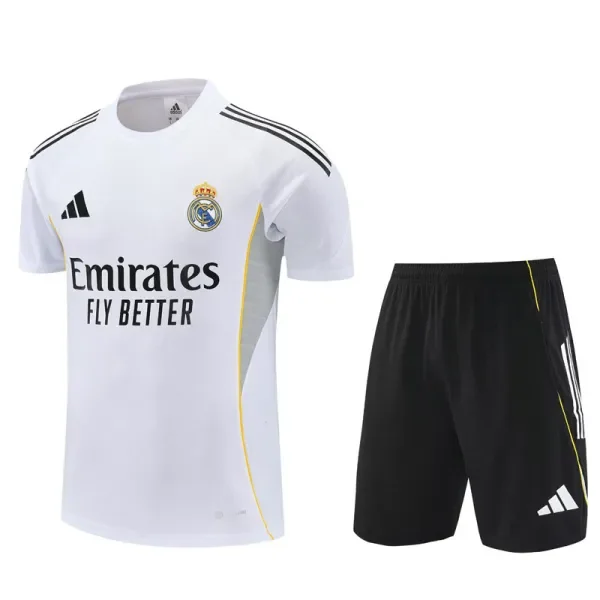 25-26 RMA White Training Short Suit