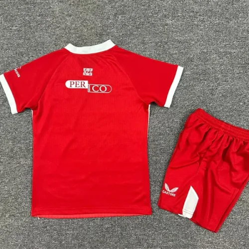 25-26 Middlesbrough Home Kids Soccer Jersey
