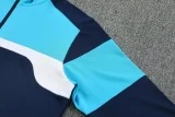 2025 JOM Royal blue Half Pull Tracksuit #813(半拉链)