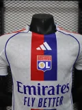 25-26 Lyon Home Player Version Soccer Jersey