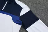 2025 JOM White Half Pull Tracksuit #813(半拉链)