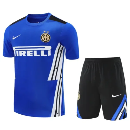 25-26 INT Blue Training Short Suit