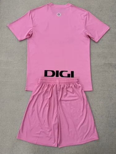 25-26 Bilbao Pink Goalkeeper Kids Soccer Jersey